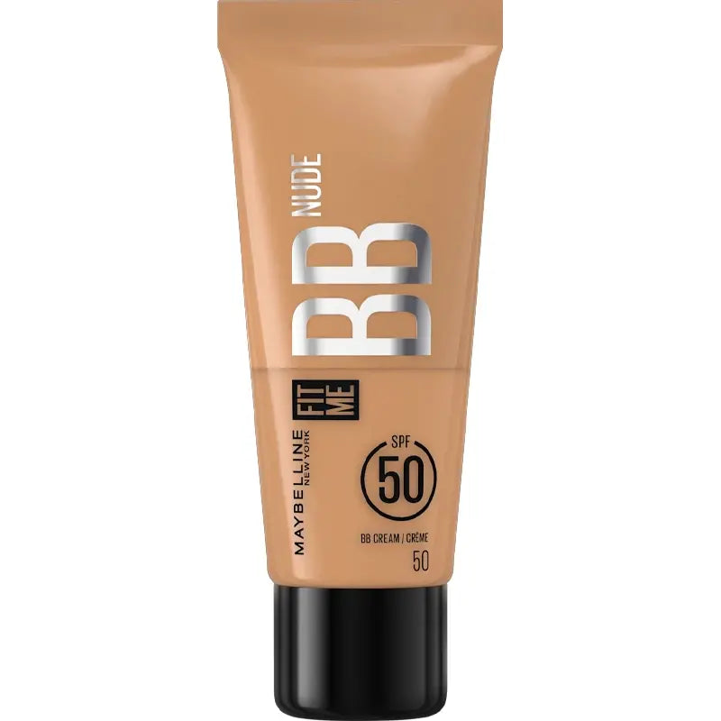 Maybelline Fit Me BB Cream SPF 50+ Tinted Moisturizer 50 30ml by Beauty Care Bag