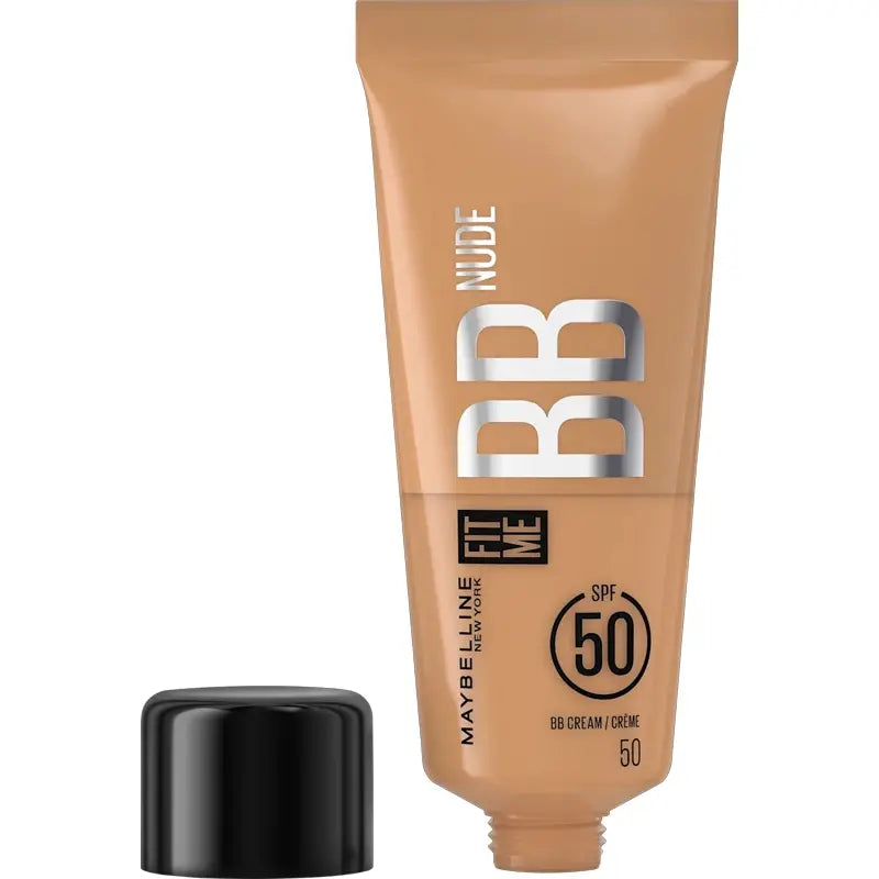 Maybelline Fit Me BB Cream SPF 50+ Tinted Moisturizer 50 30ml by Beauty Care Bag