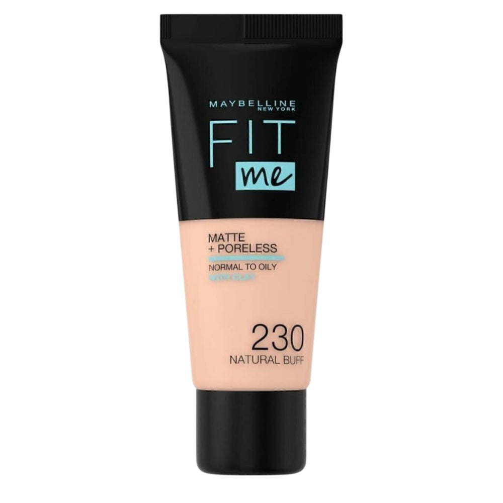Maybelline Fit Me Matte & Poreless Foundation 230 Natural Buff 30ml by Beauty Care Bag
