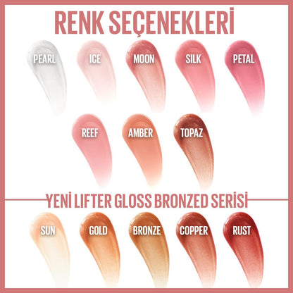 Maybelline New York Lifter Gloss - Hyaluronic Acid Lip Gloss for Fuller Lips, Moisturizing & Non-StickyLip GlossTorqelo.com
