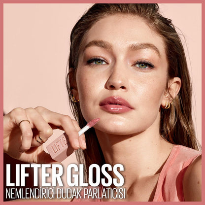 Maybelline New York Lifter Gloss - Hyaluronic Acid Lip Gloss for Fuller Lips, Moisturizing & Non-StickyLip GlossTorqelo.com