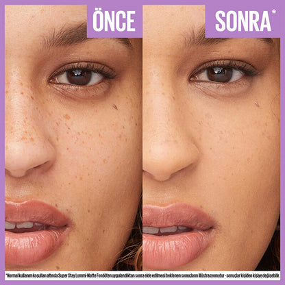 Maybelline New York Super Stay Lumi Matte Foundation - Long-Lasting, Matte Finish, Lightweight Formula for All Skin TonesFoundationTorqelo.com