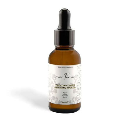Me Time Organic Face Yoga Massage Oil for Aging Skin 30 ml by Beauty Care Bag