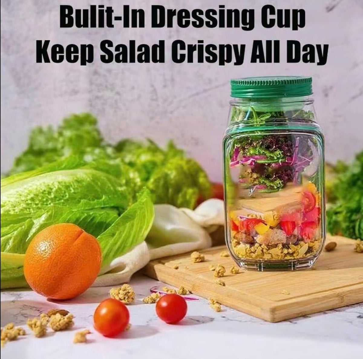 MealFresh Salad ContainerTorqelo.com