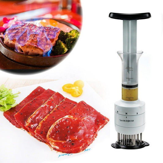 Meat Marinade Injector & Tenderizer – Stainless Steel Needle, Deep Flavor InfusionKitchen UtensilsTorqelo.com