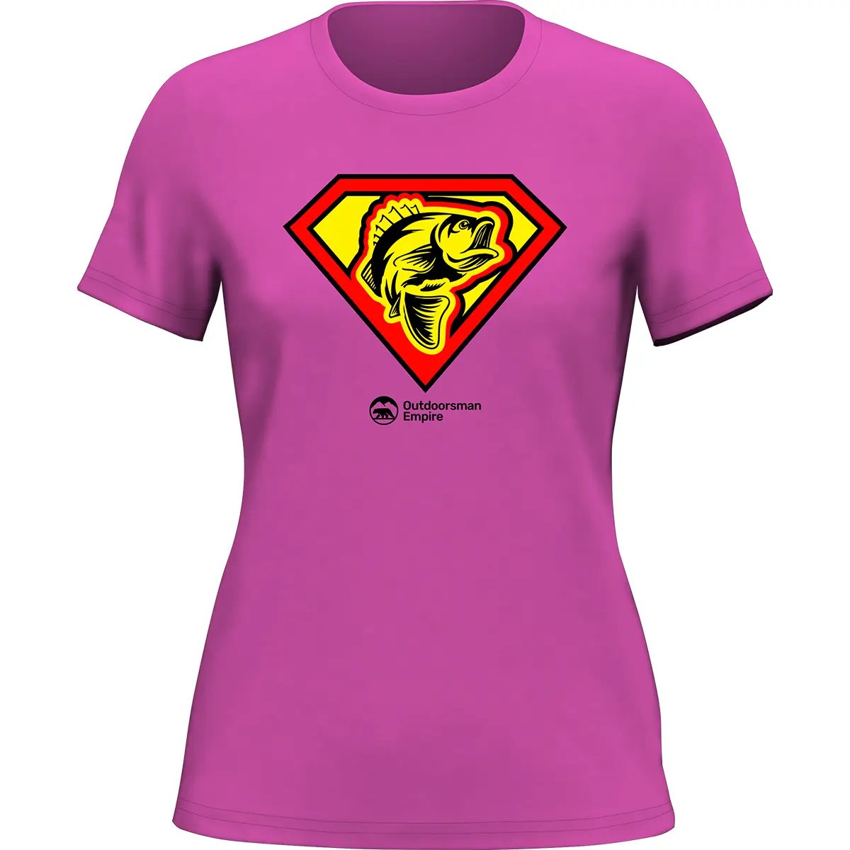 Super Fishing T-Shirt for Women by Outdoorzees