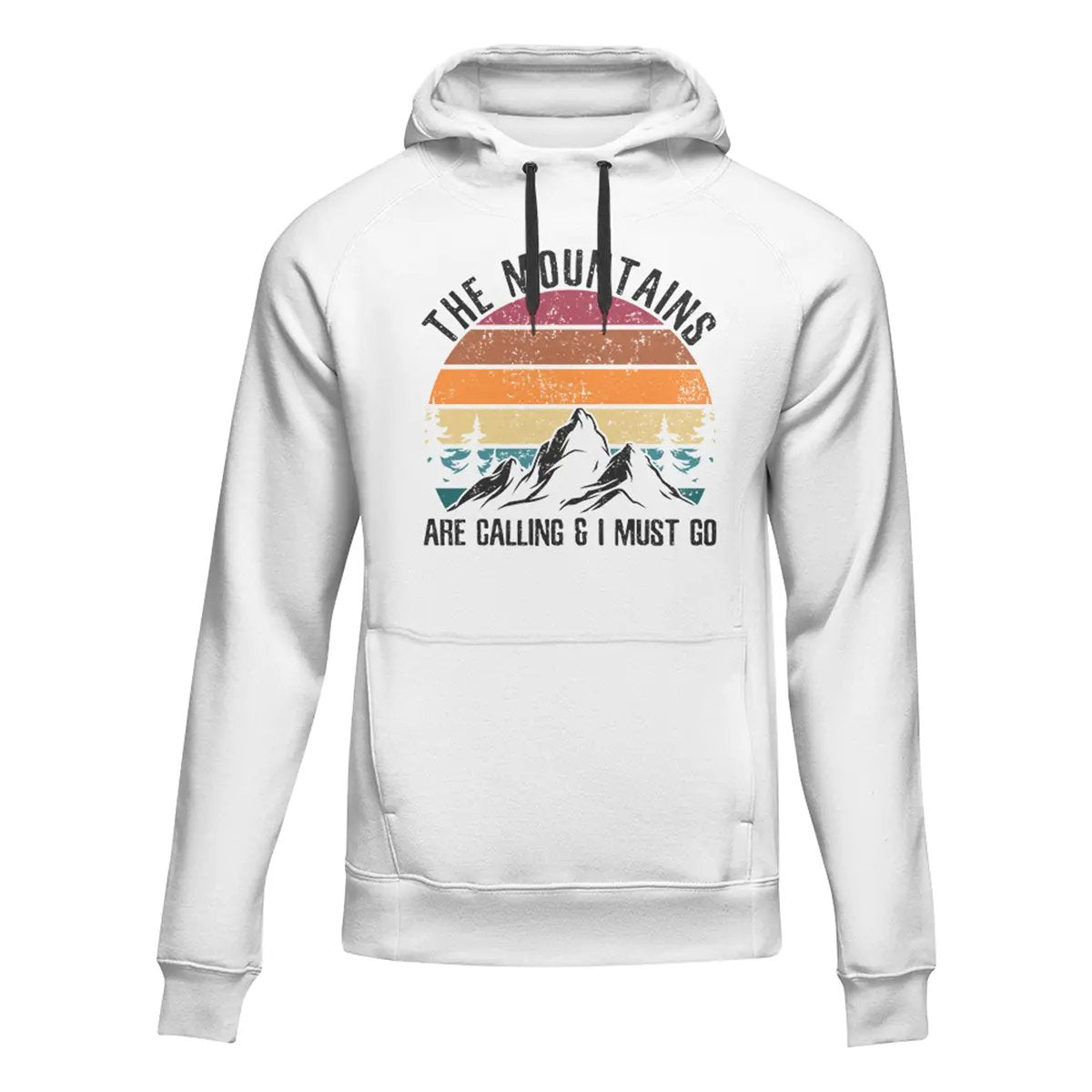 Hiking The Mountains Are Calling Hoodie by Outdoorzees