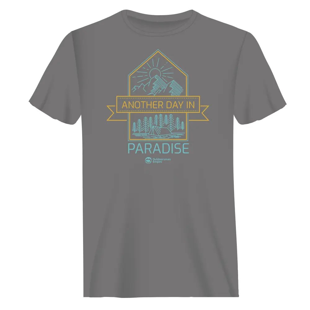 Another Day In Paradise Man T-Shirt by Outdoorzees