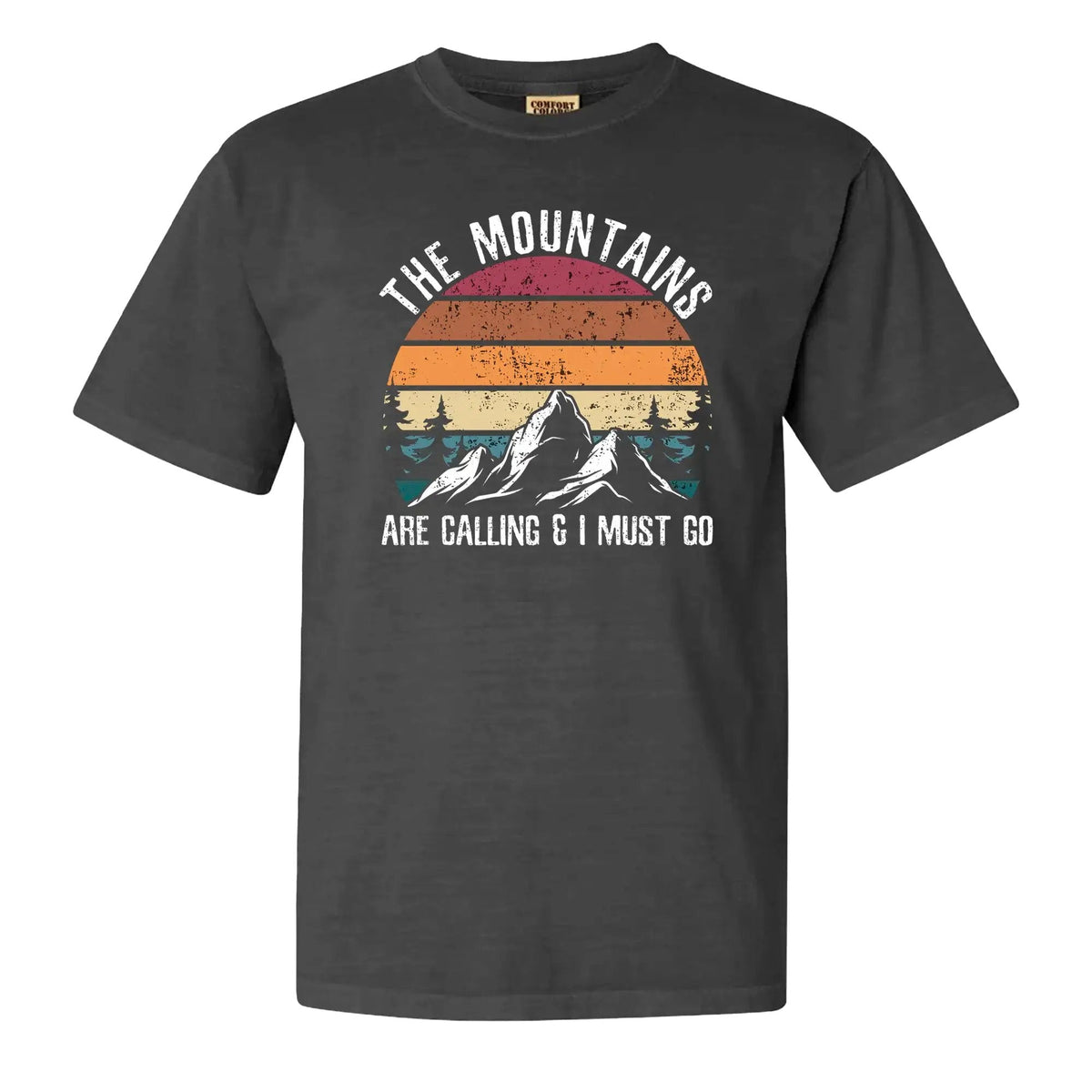 Hiking The Mountains Are Calling T-Shirt by Outdoorzees