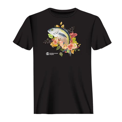 Fishing Flower Man T-Shirt by Outdoorzees