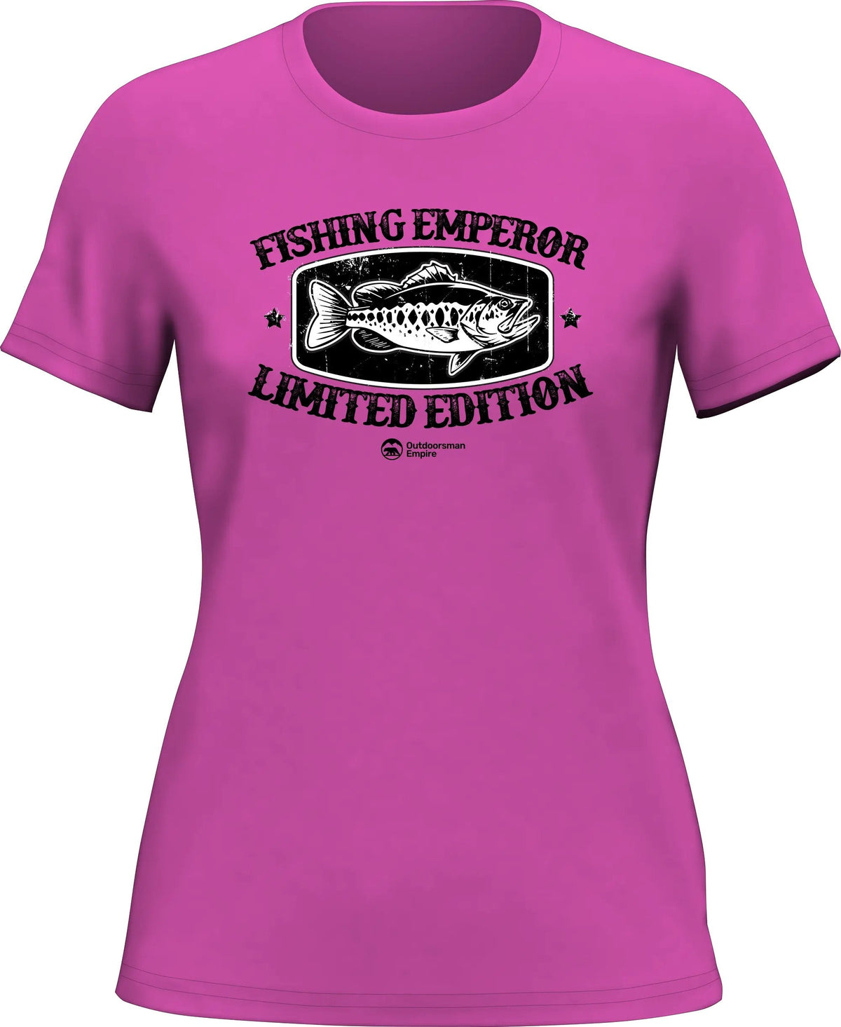 Fishing Emperor Limited Edition T-Shirt for Women by Outdoorzees