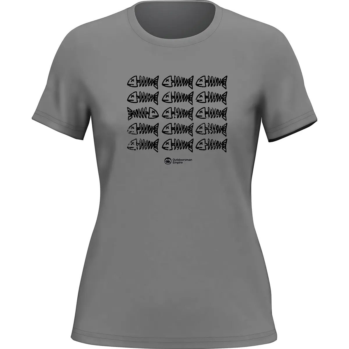 Fish Bones T-Shirt for Women by Outdoorzees