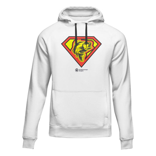 Super Fishing' Adult Fleece Hoodie by Outdoorzees
