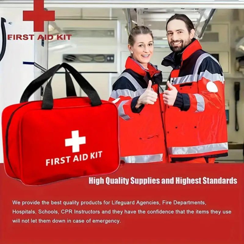173-piece first aid kit for camping and hiking by Outdoorzees, view 6