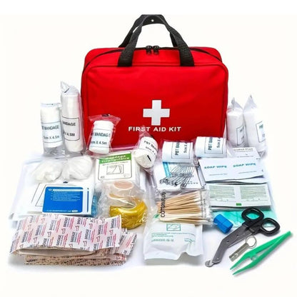 173-piece first aid kit for camping and hiking by Outdoorzees
