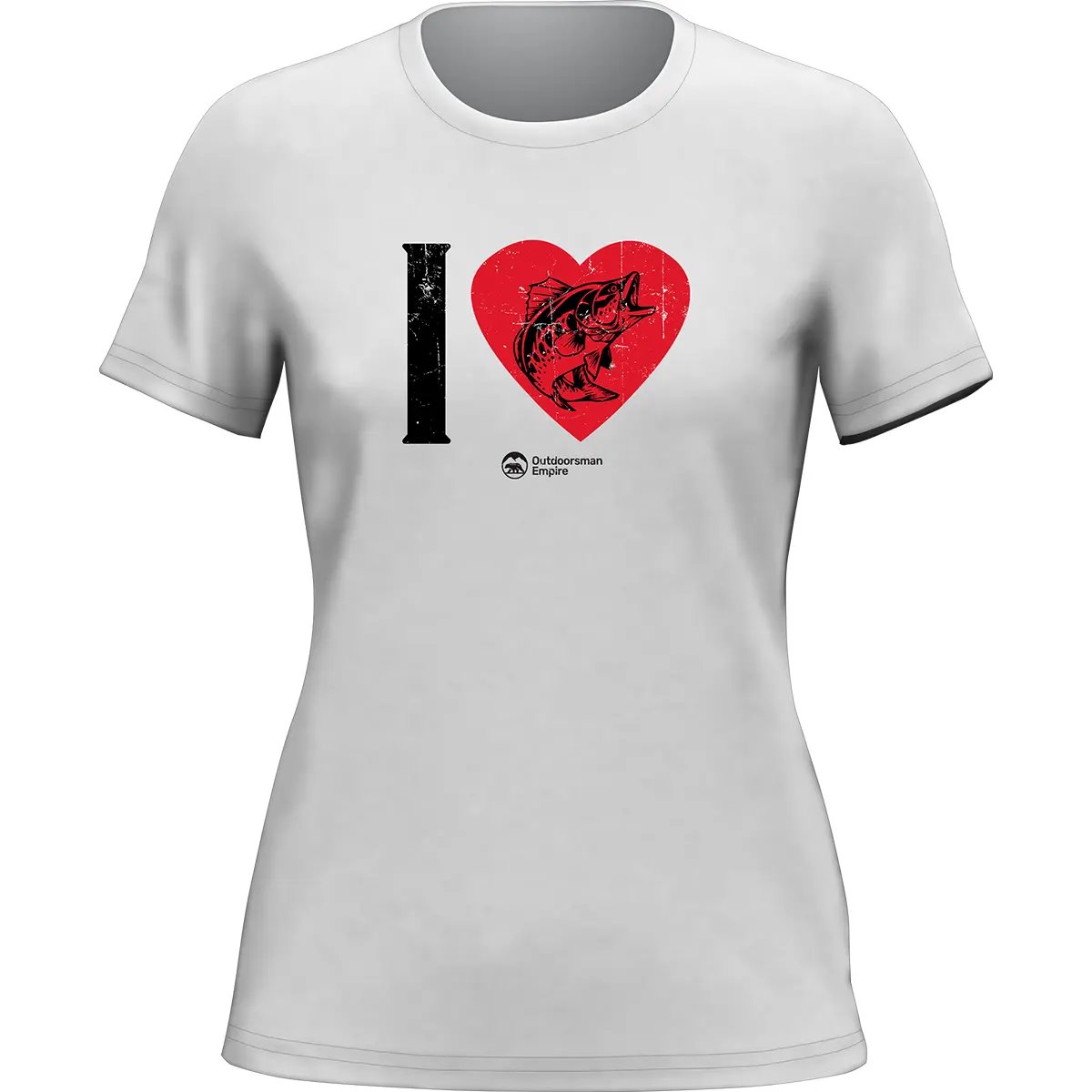 I love Fishing T-Shirt for Women by Outdoorzees