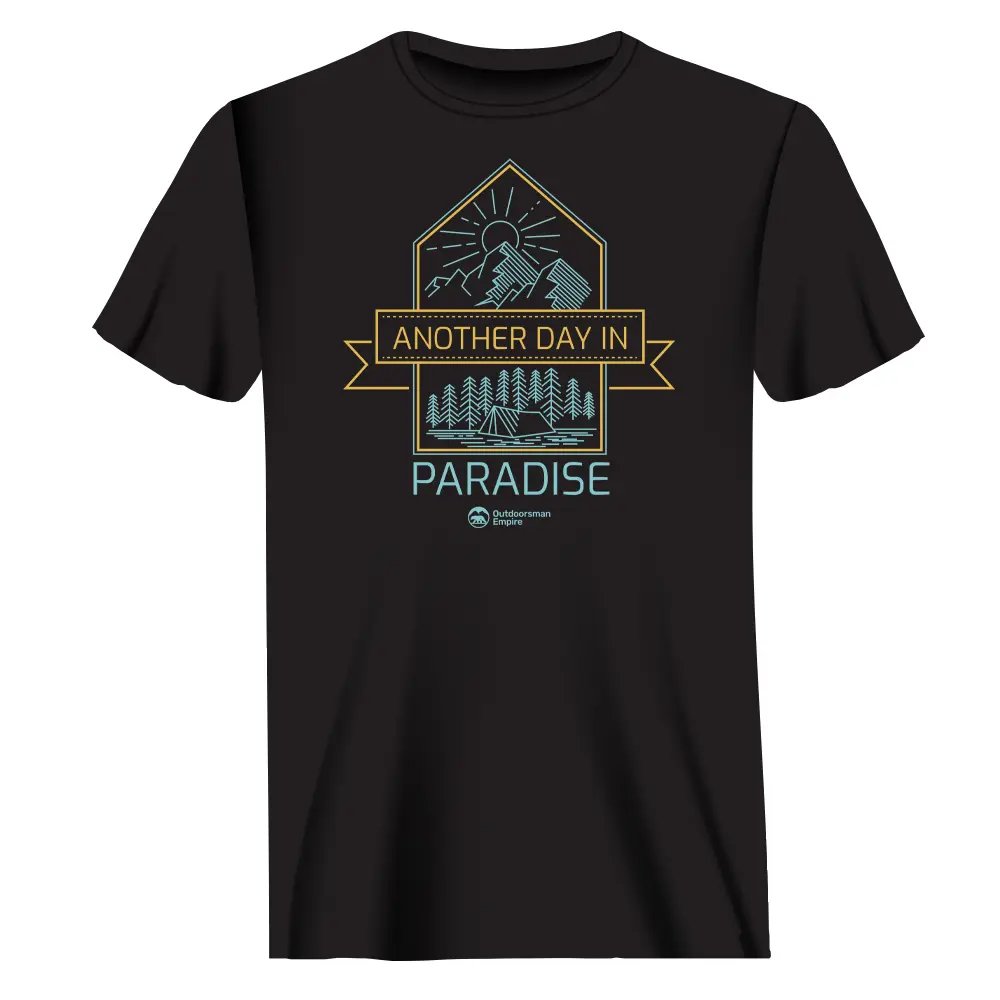Another Day In Paradise Man T-Shirt by Outdoorzees