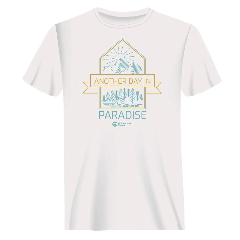 Another Day In Paradise Man T-Shirt by Outdoorzees