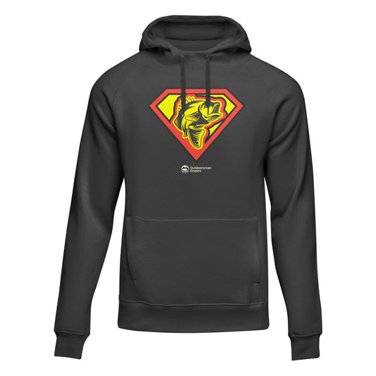 Super Fishing' Adult Fleece Hoodie by Outdoorzees