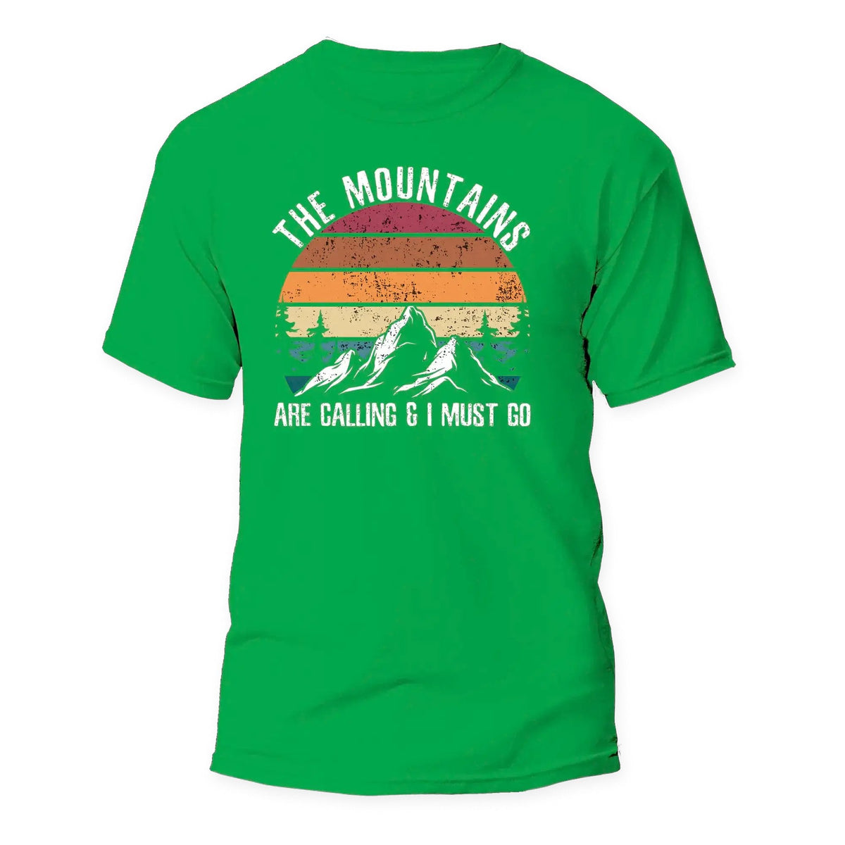 Hiking The Mountains Are Calling T-Shirt by Outdoorzees