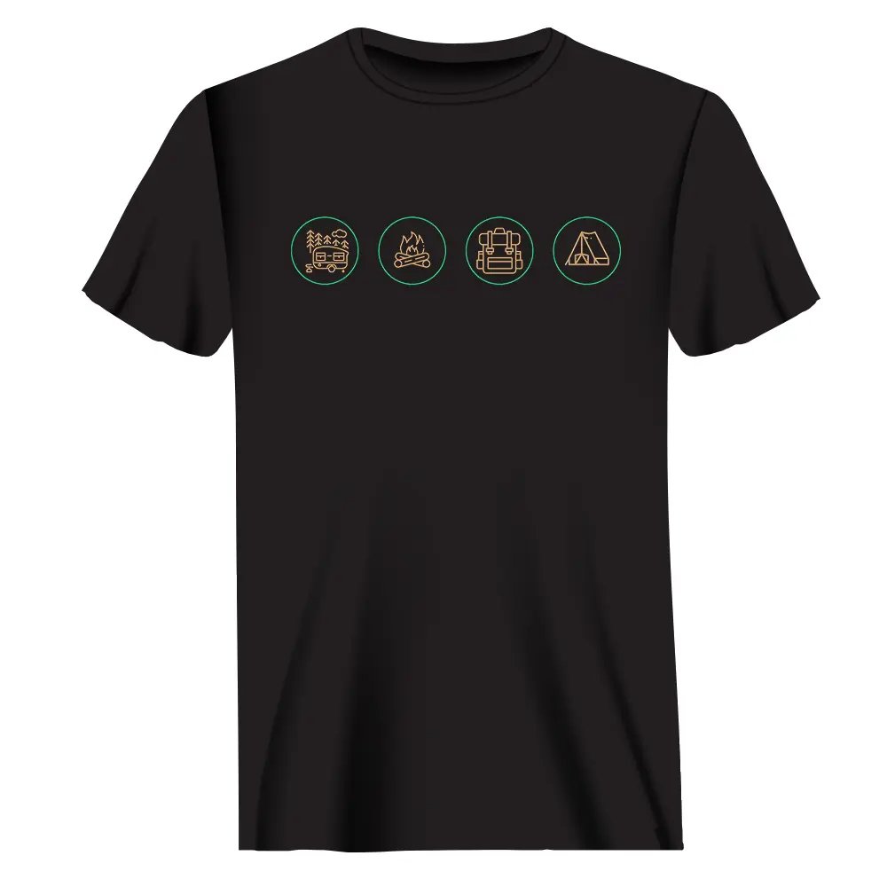 Camp Life Man T-Shirt by Outdoorzees