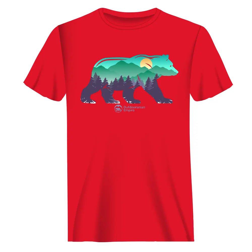 Bear Man T-Shirt by Outdoorzees