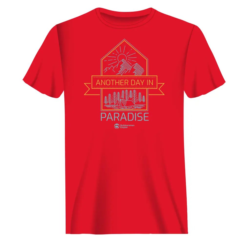 Another Day In Paradise Man T-Shirt by Outdoorzees