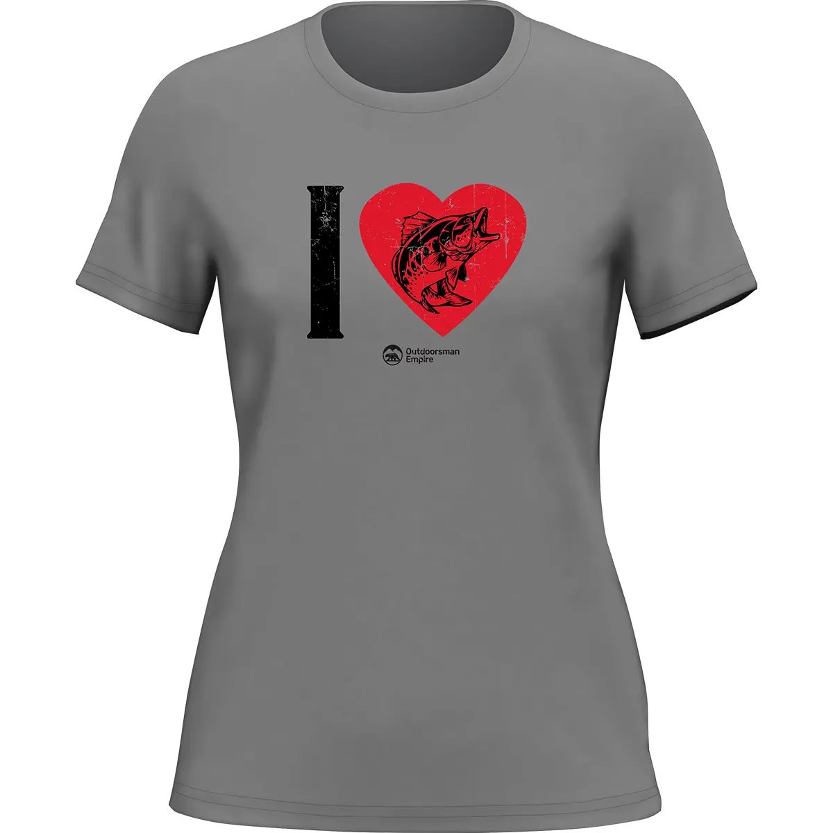 I love Fishing T-Shirt for Women by Outdoorzees