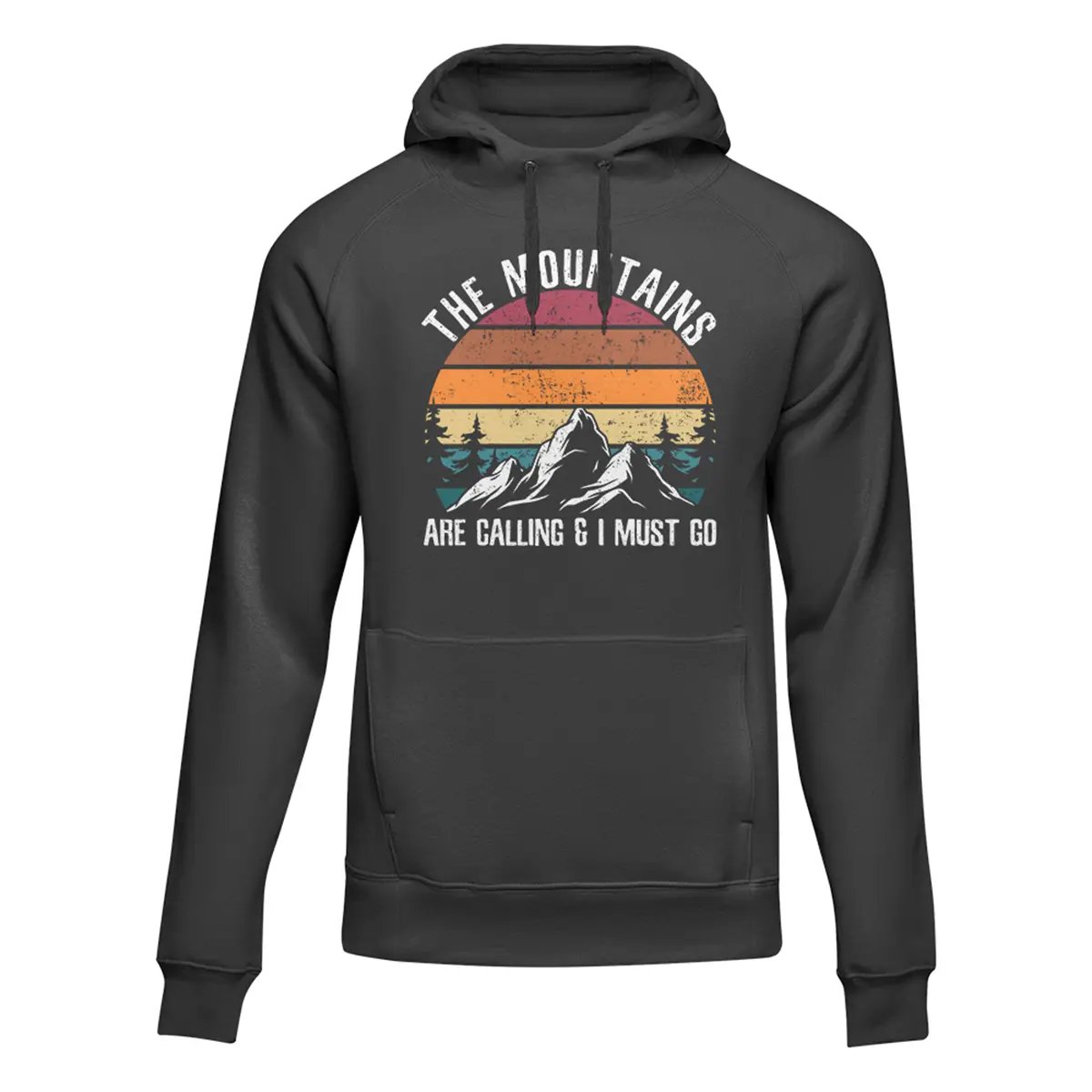 Hiking The Mountains Are Calling Hoodie by Outdoorzees