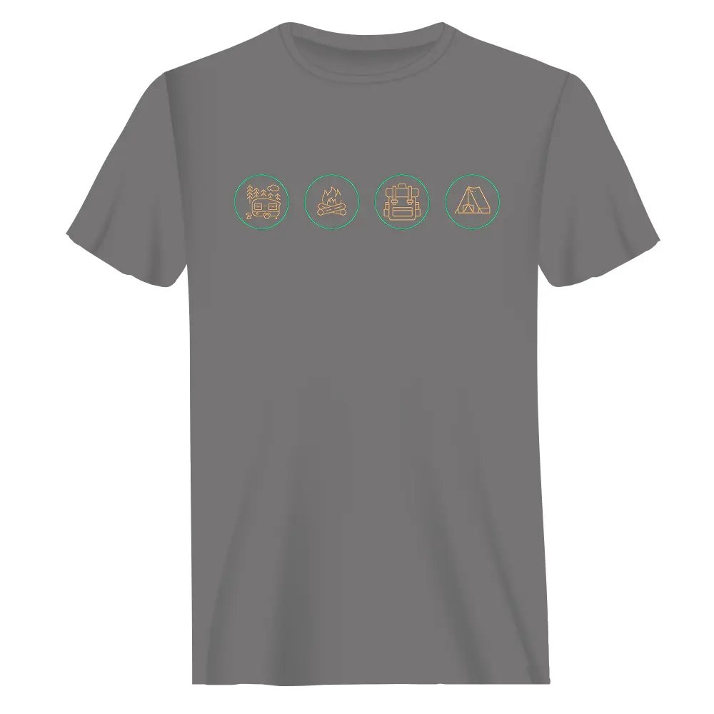Camp Life Man T-Shirt by Outdoorzees