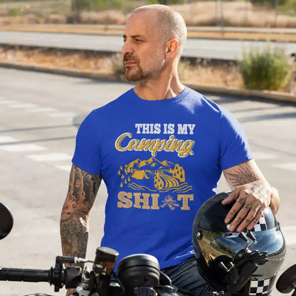 This Is My Camping T-Shirt for Men by Outdoorzees
