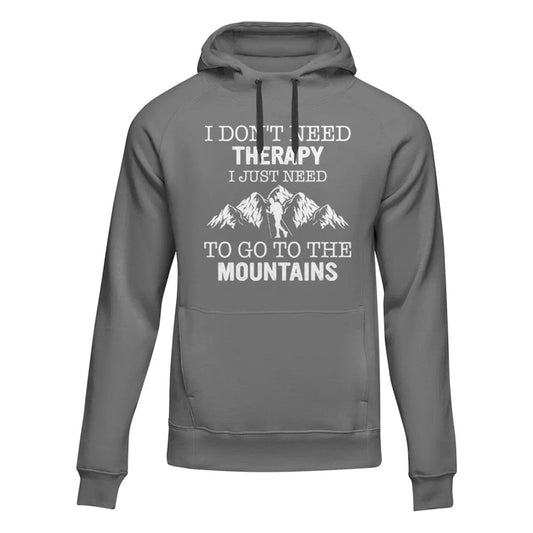 Hiking I Don't Need Therapy Hoodie by Outdoorzees