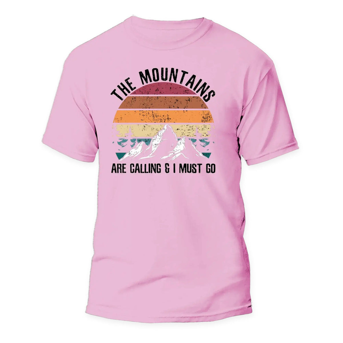 Hiking The Mountains Are Calling T-Shirt by Outdoorzees