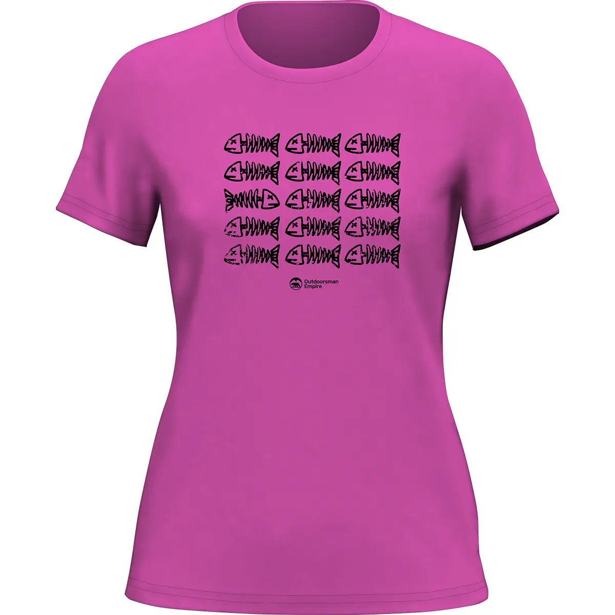 Fish Bones T-Shirt for Women by Outdoorzees