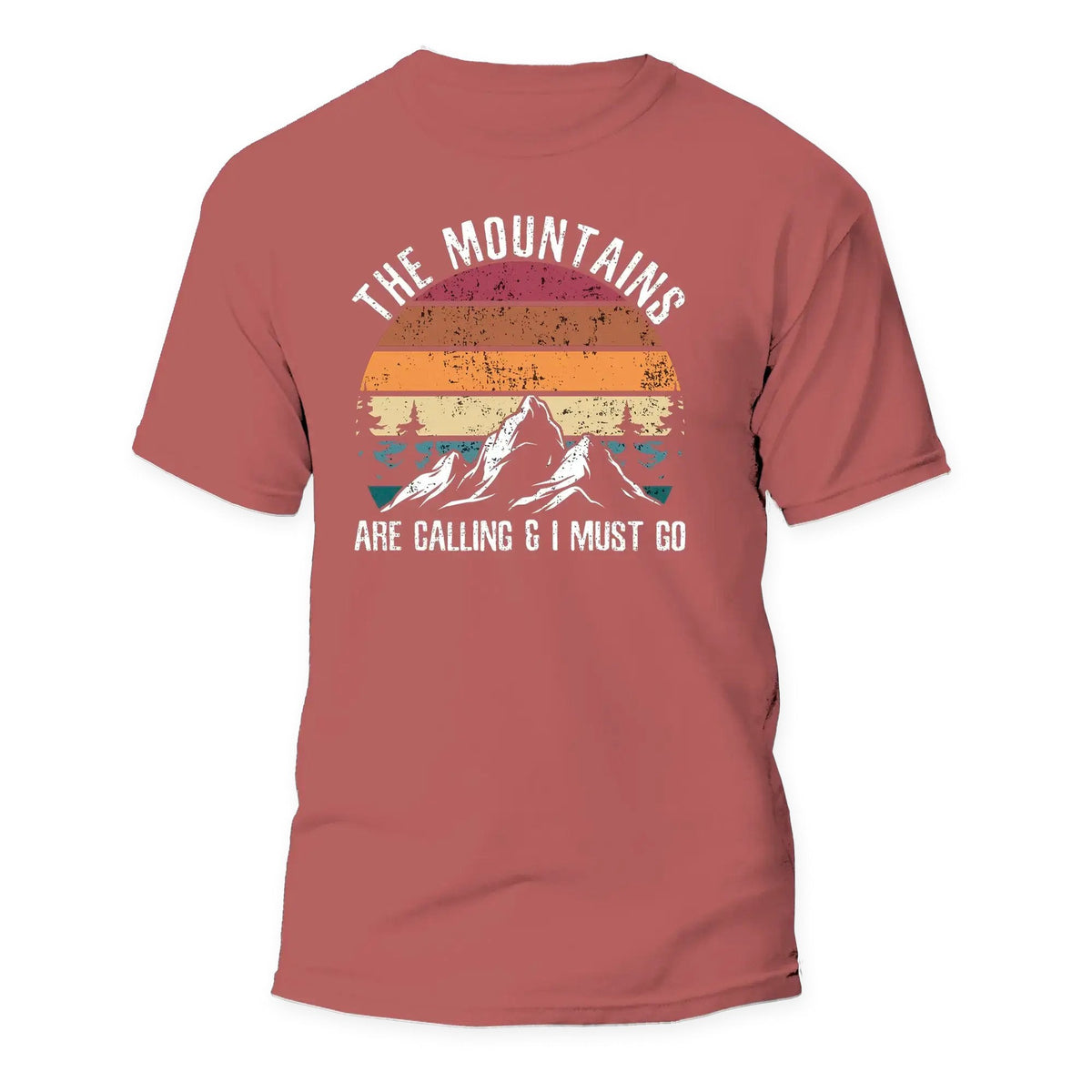 Hiking The Mountains Are Calling T-Shirt by Outdoorzees