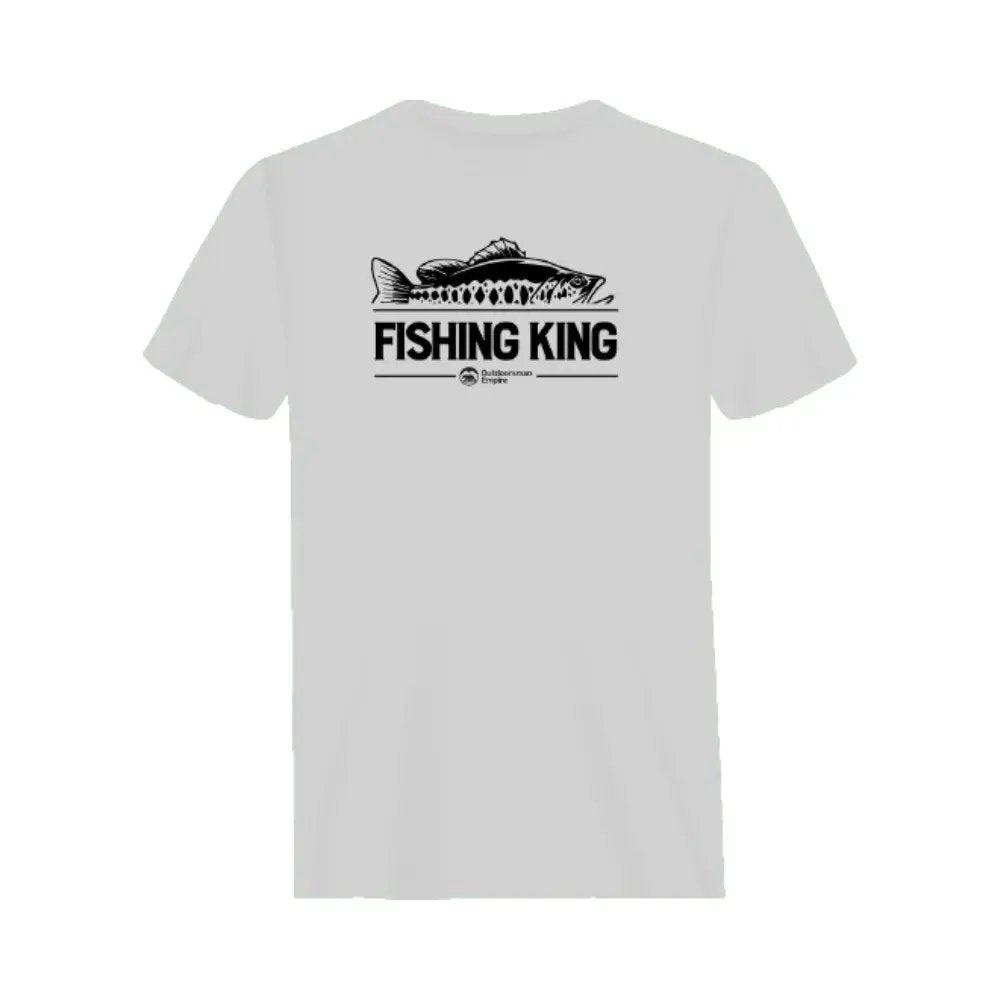Fishing King Man T-Shirt by Outdoorzees