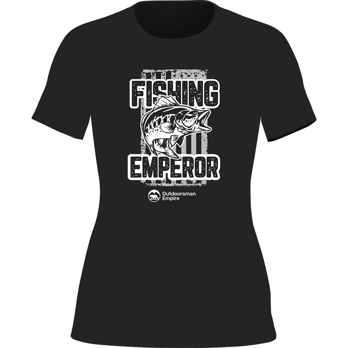 Fishing Emperor v4 T-Shirt for Women by Outdoorzees