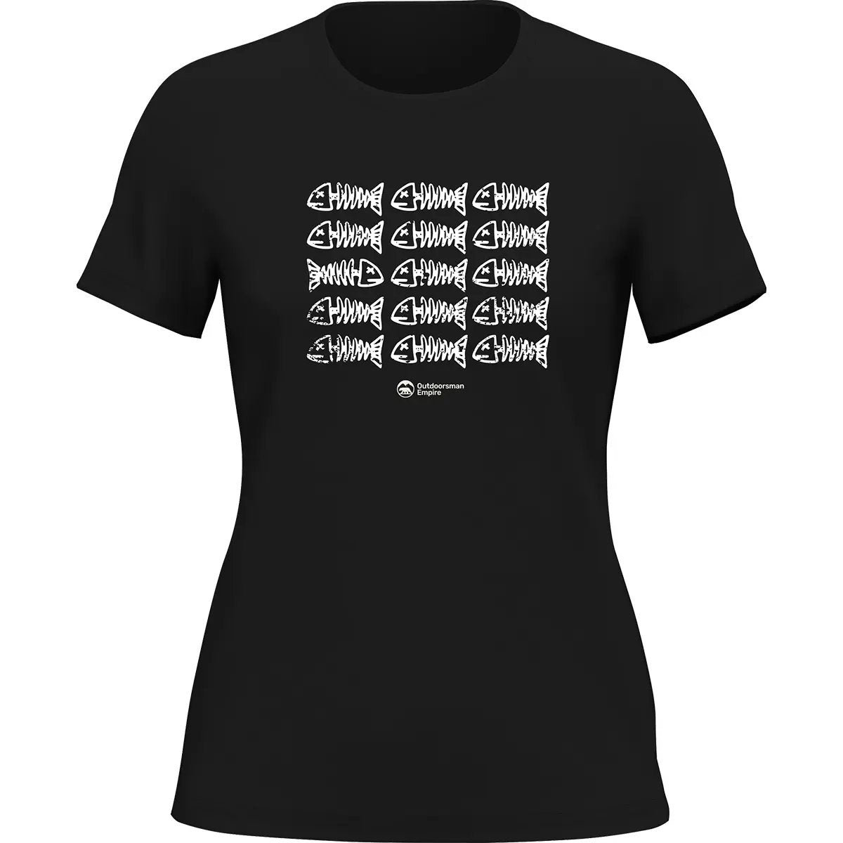 Fish Bones T-Shirt for Women by Outdoorzees