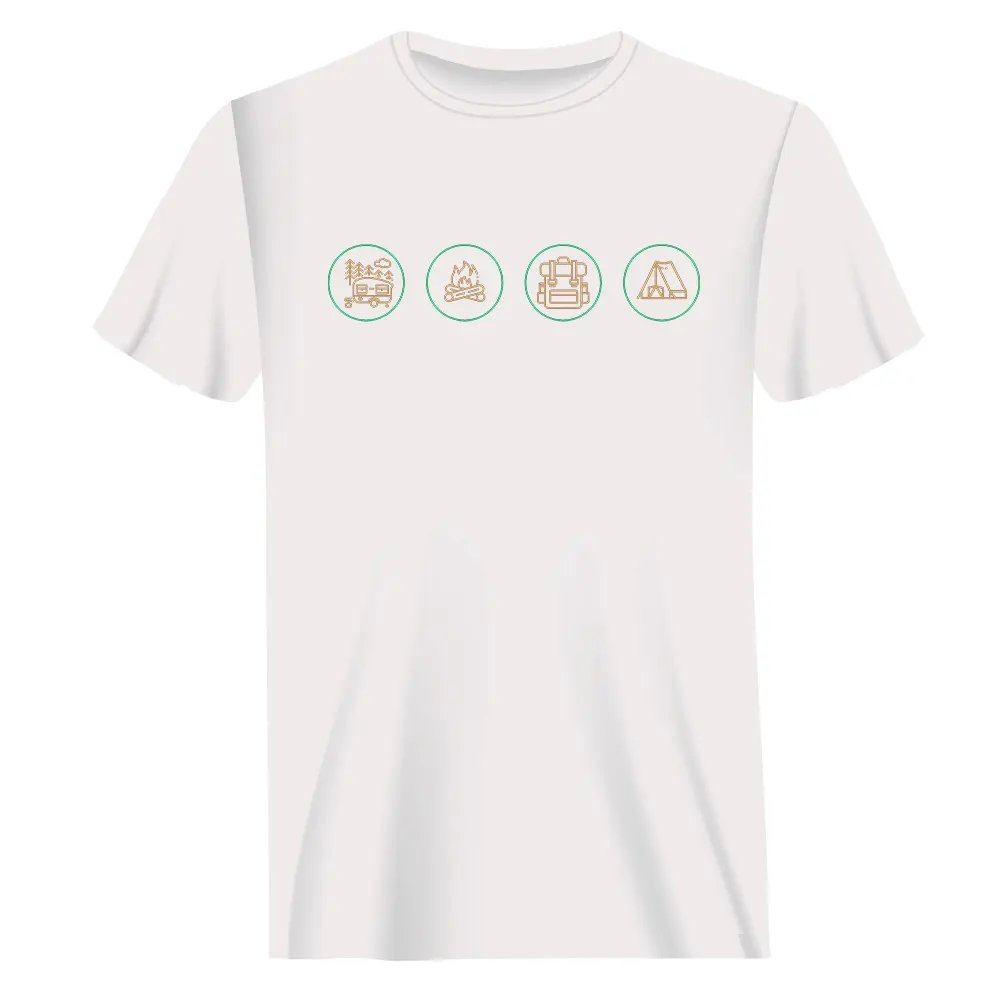 Camp Life Man T-Shirt by Outdoorzees