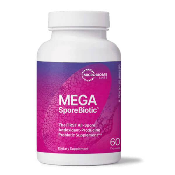 MegaSporeBiotic Spore-Based Probiotic Supplement 60 Capsules by Beauty Care Bag