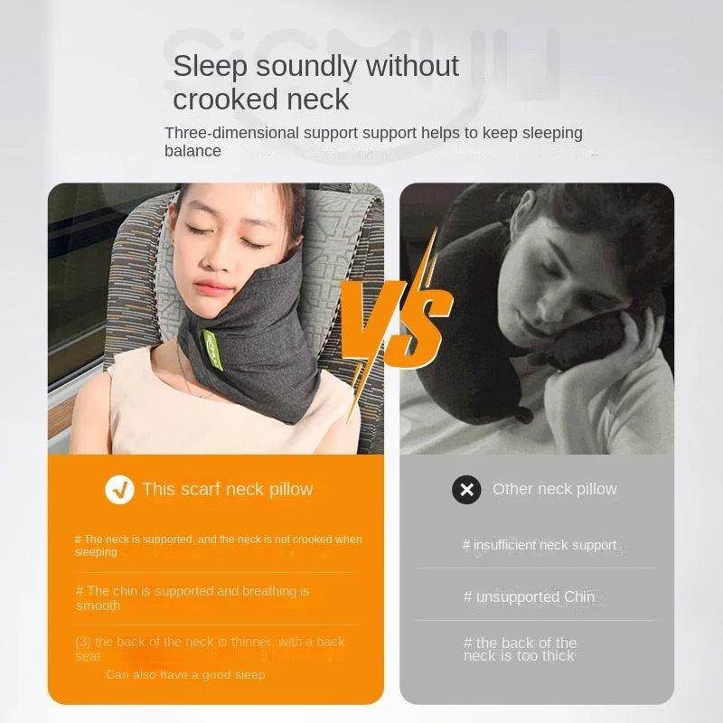 Memory Foam Travel Pillow for SleepingNeck PillowsTorqelo.com