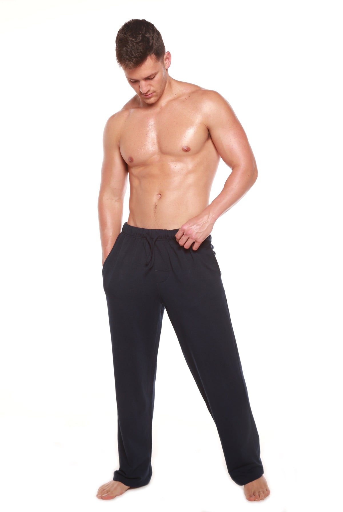 Men's bamboo fleece lounge pants – view 4