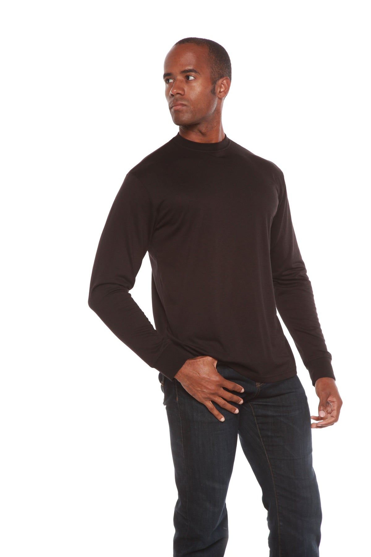 Men's bamboo long sleeve T-shirt – view 13