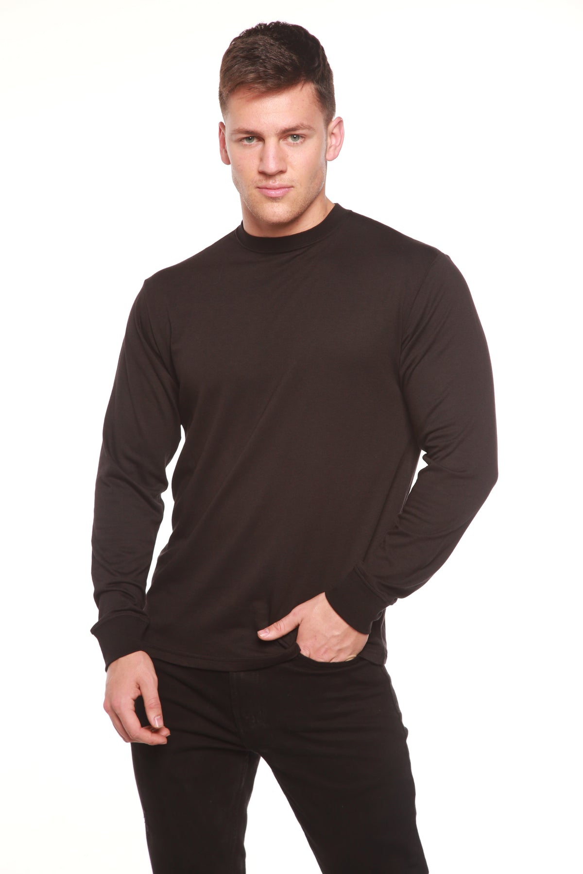 Men's bamboo long sleeve T-shirt – view 11
