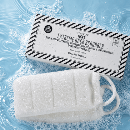 Men's Extreme Body Wash Infused Back ScrubberBack ScrubberTorqelo.com
