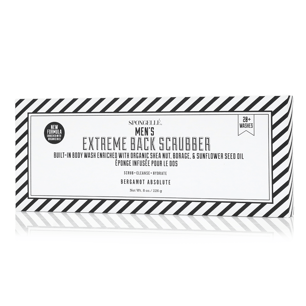 Men's Extreme Body Wash Infused Back ScrubberBack ScrubberTorqelo.com