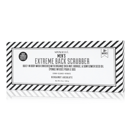 Men's Extreme Body Wash Infused Back ScrubberBack ScrubberTorqelo.com