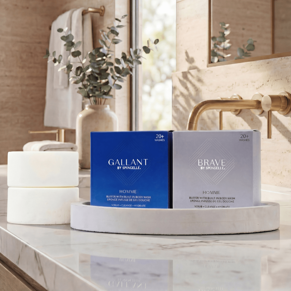 Men's Gallant & Brave Body Buffer SetBody Wash Infused BufferTorqelo.com