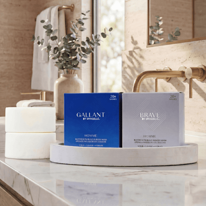 Men's Gallant & Brave Body Buffer SetBody Wash Infused BufferTorqelo.com
