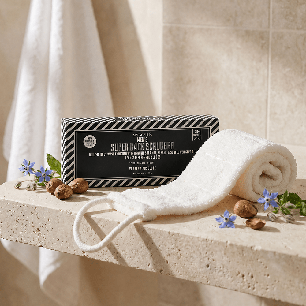 Men's Super Body Wash Infused Back ScrubberBack ScrubberTorqelo.com